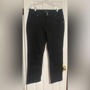- Hudson NWT  Black Jeans slim straight jeans Size 12
